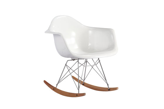 Classic Design Eames RAR Chair Rocking Dining Chair Plastic Wood Chair
