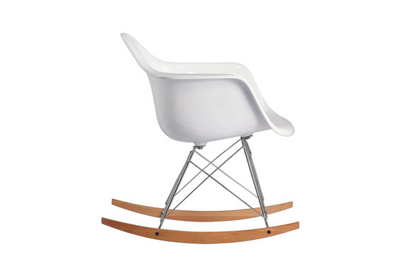 Classic Design Eames RAR Chair Rocking Dining Chair Plastic Wood Chair