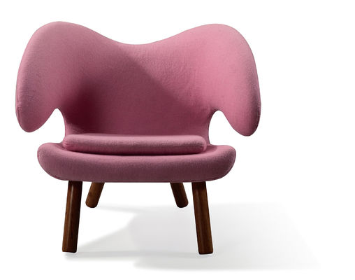 Modern Furniture Colorful Style Fabric Dining Chair Wood Base For House
