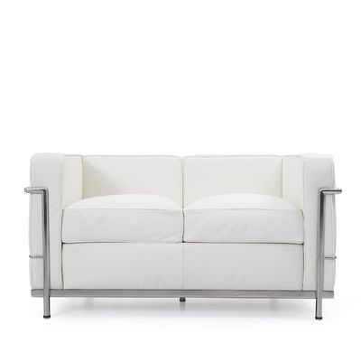 جلد طبيعي كلاسيك معاصر ذراع منخفض ذراع 3 * 10 إطار ستانلس ستيل